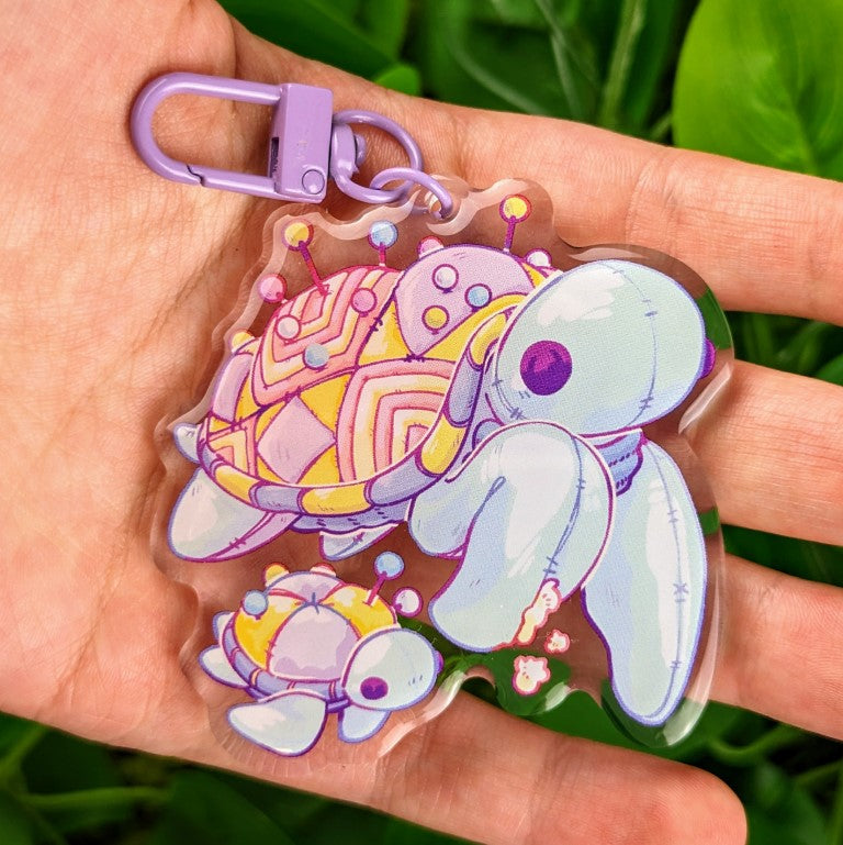 Pin-Cushion Sea Pet Keychains