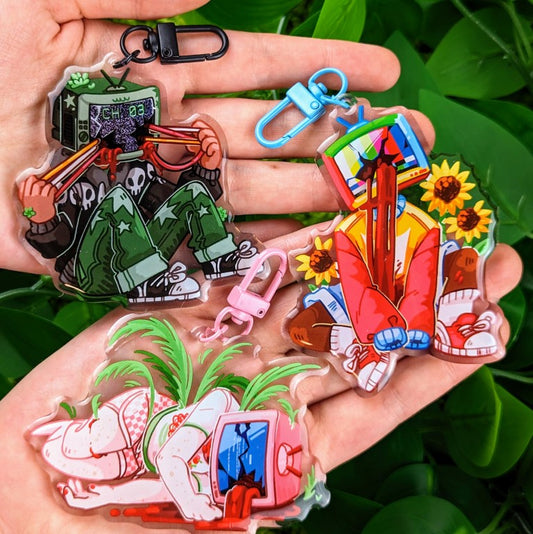 TV Head Vol. 2 Keychains