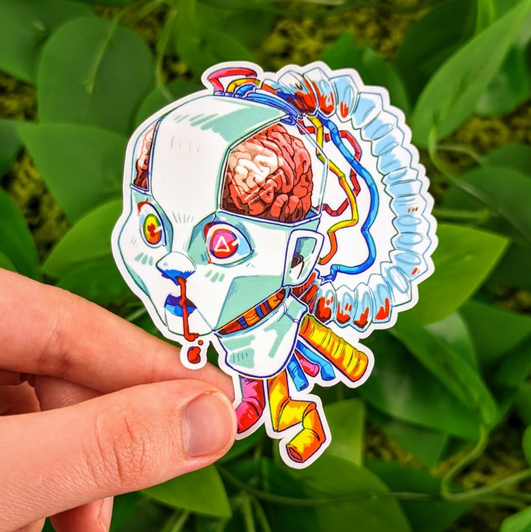 Robot Malfunction Stickers