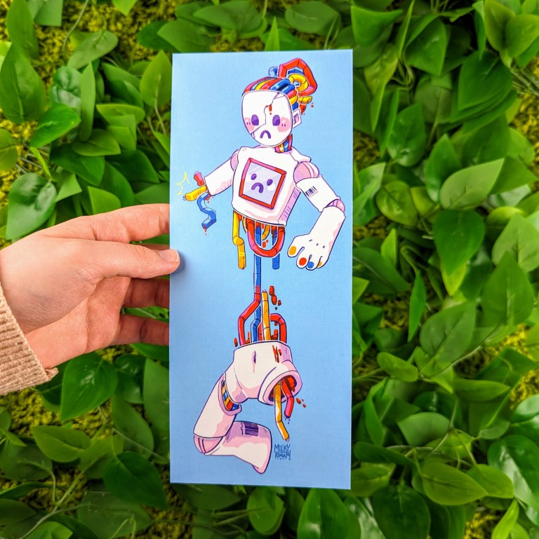 Robot Malfunction Mini Prints