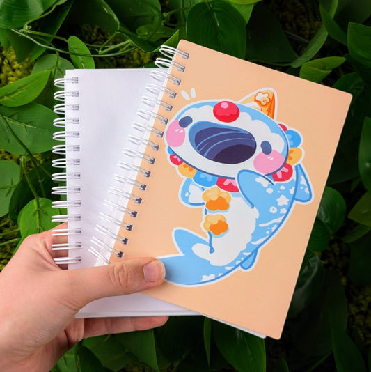 Clown Shark Small Sticker Book