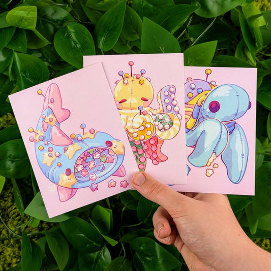 Pin-Cushion Sea Pet Mini Prints