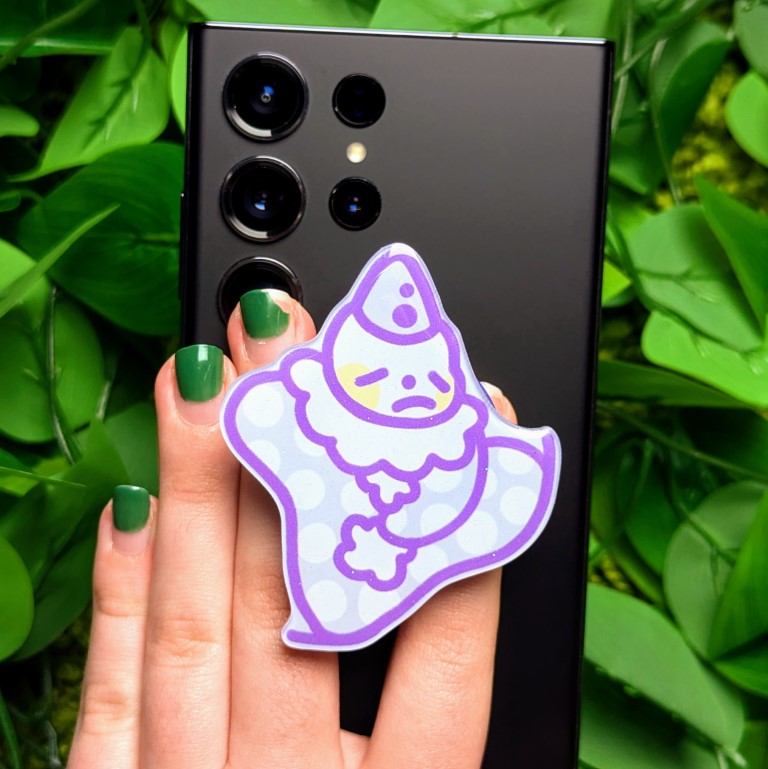 Lil Purple Clown Phone Grip