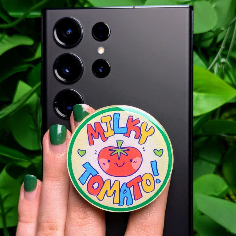 Milky Tomato Logo Phone Grip