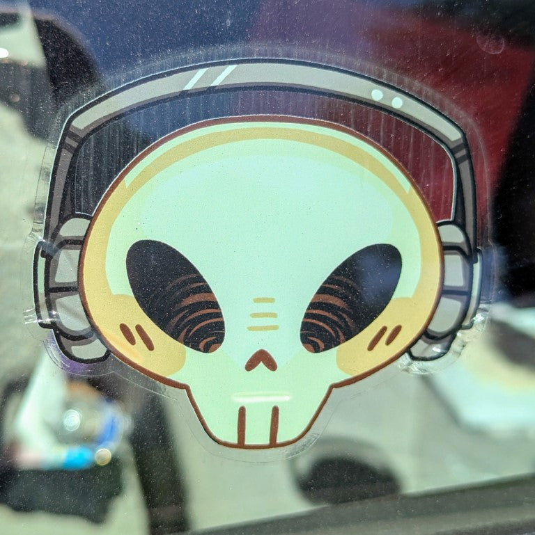 Cade Skull Window Sticker