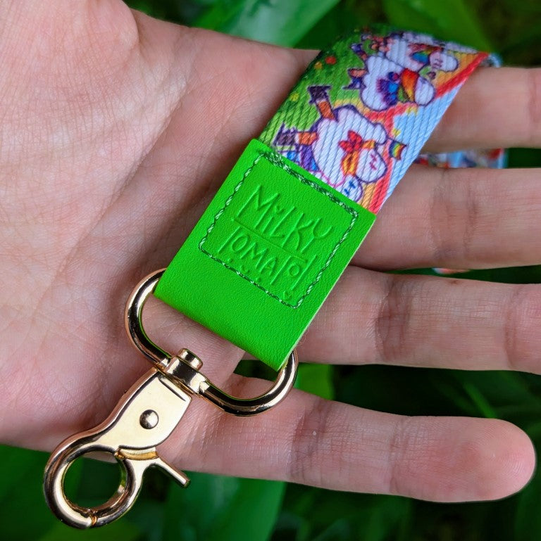 Pride Ghost Parade Wrist Lanyard