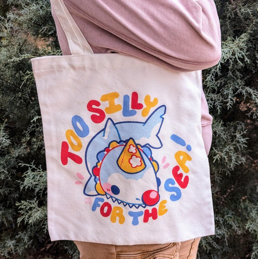 Too Silly For The Sea Tote Bag