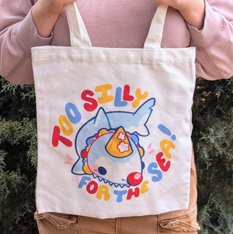 Too Silly For The Sea Tote Bag