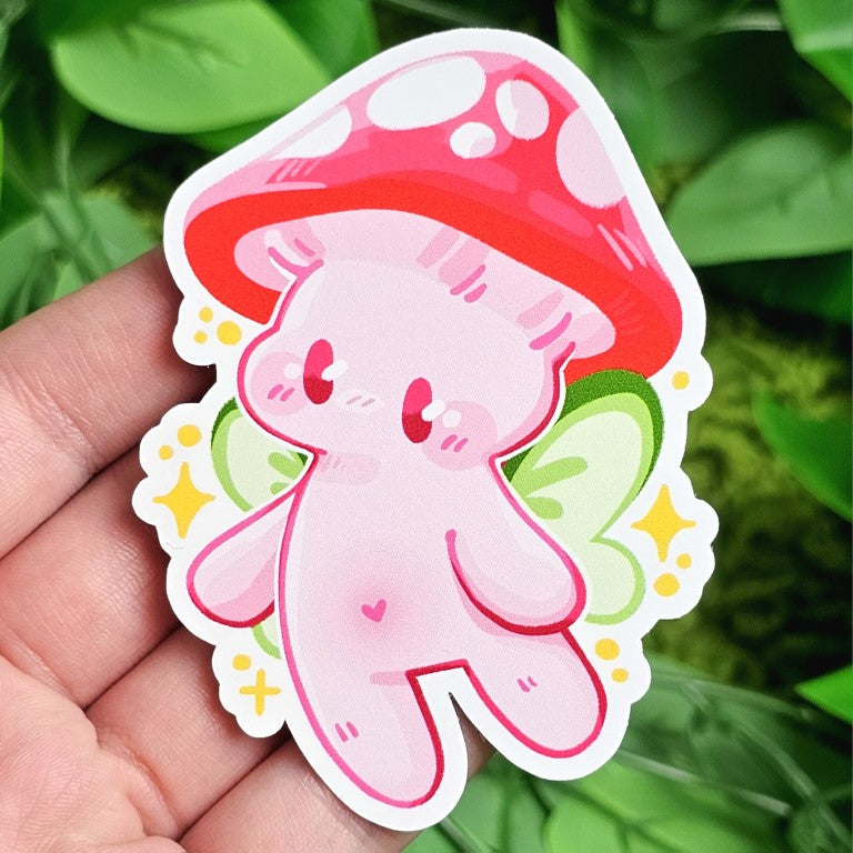 Red Mushroom Fairy Single