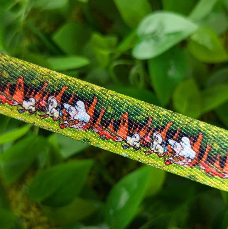 close up of the Runaway Ghosts lanyard