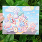 Star Baby Clown Car Mini Print