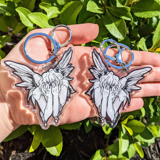 Fallen Angel Keychain