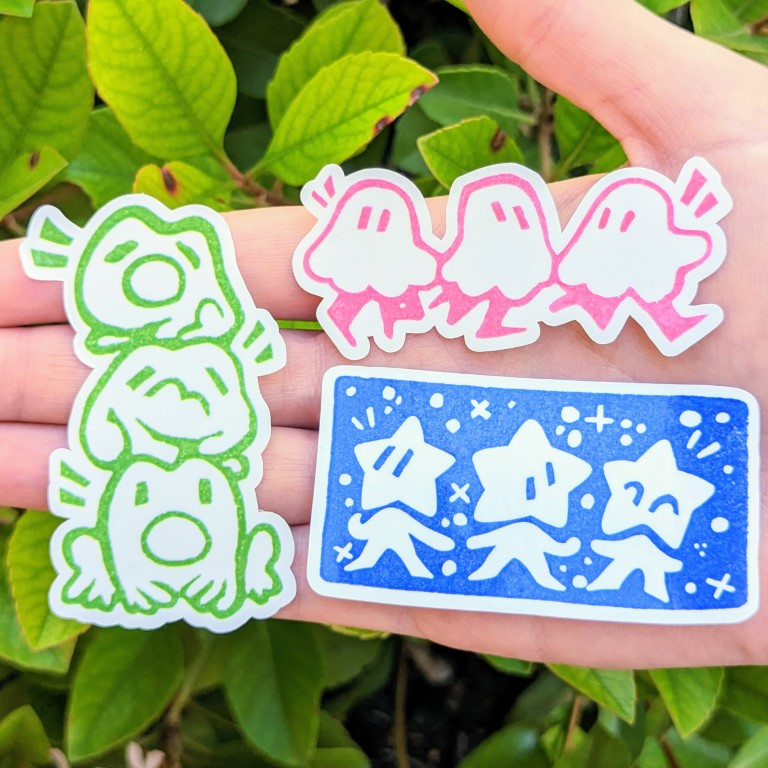 Cute Stamp Stickers – Milky Tomato